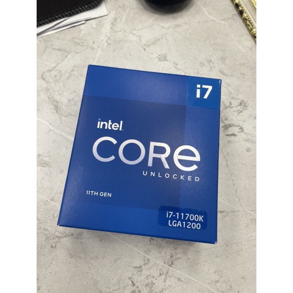 [RMA全新品］I7-11700K 保固內