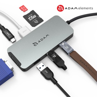 【亞果元素】CASA Hub A08 USB-C 八合一多功能轉接器