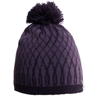 【瑞典 Craft】Snowflake Hat雪花帽.彈性透氣保暖針織羊毛帽.毛線帽/雙層保暖結構_紫色_1905530
