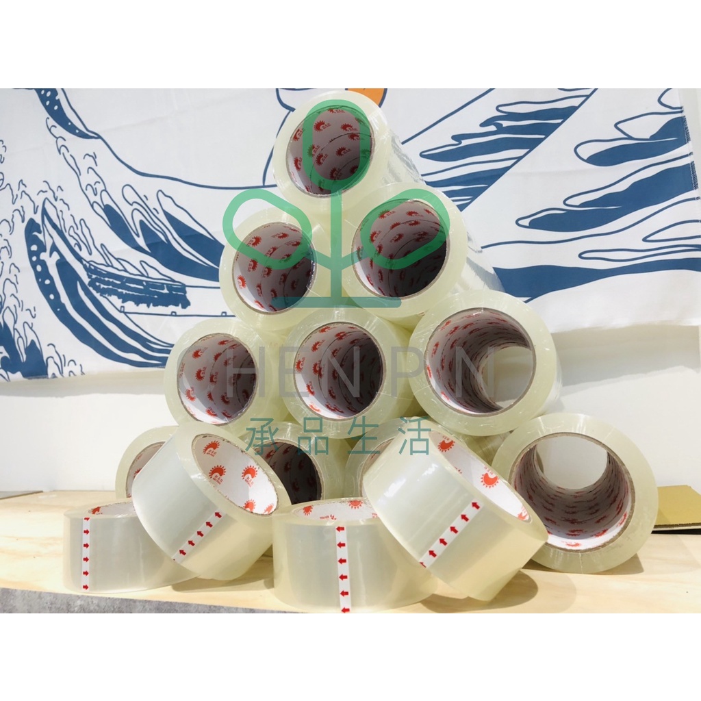 🔥最便宜速發貨🔥膠帶 封箱膠帶 透明膠帶 美工刀 文具膠帶 包材 OPP膠帶48mm*90y保證長度 超黏不易斷