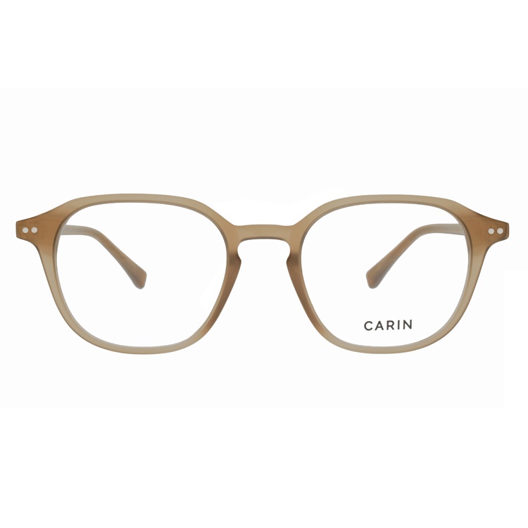 CARIN 光學眼鏡 CS2B02 C2 氣質橢方框 眼鏡框 - 金橘眼鏡