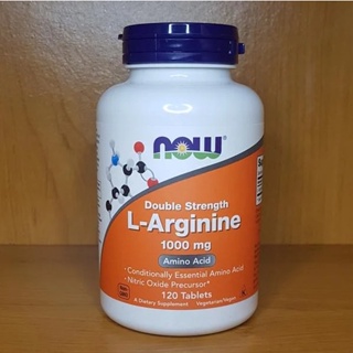 2瓶免運🚀高濃度1000mg💪L-Arginine 左旋精胺酸💊Now 健而婷 運動保健 健身胺基酸 120粒 精胺酸