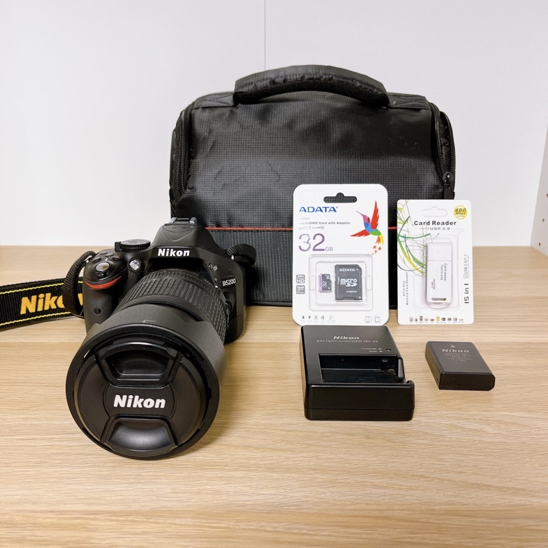 ( 高Cp值 單眼相機 ) Nikon D5200 18-55二手相機 單眼 保固半年 狀況好