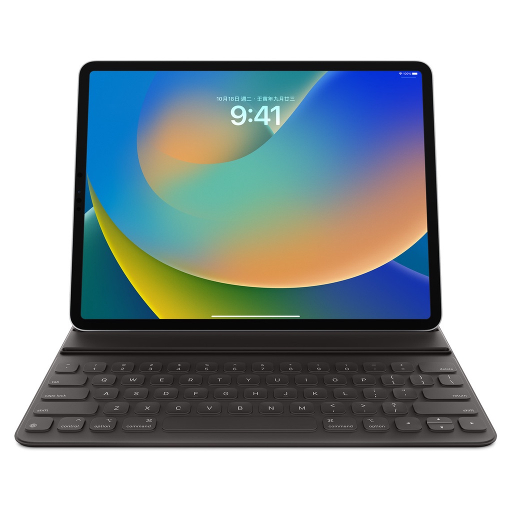 全新Apple 鍵盤式聰穎雙面夾，適用於 iPad Pro 12.9 吋- 中文 (注音) 原廠型號：MXNL2TA/A