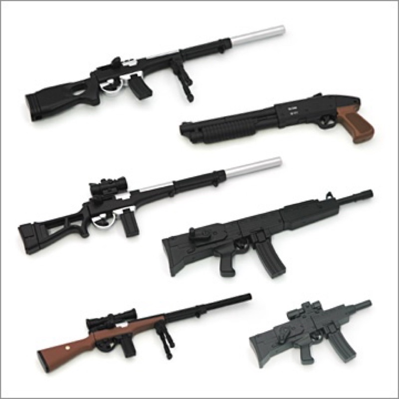 全新絕版Yujin 銃 槍 THE GUN p.8第8彈 扭蛋 轉蛋 全6種