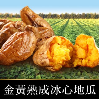 【享吃美味】完熟黃金冰烤地瓜1包(250g±10%/包) 滿$799免運 臺農57號 番薯 黃地瓜 冰心地瓜