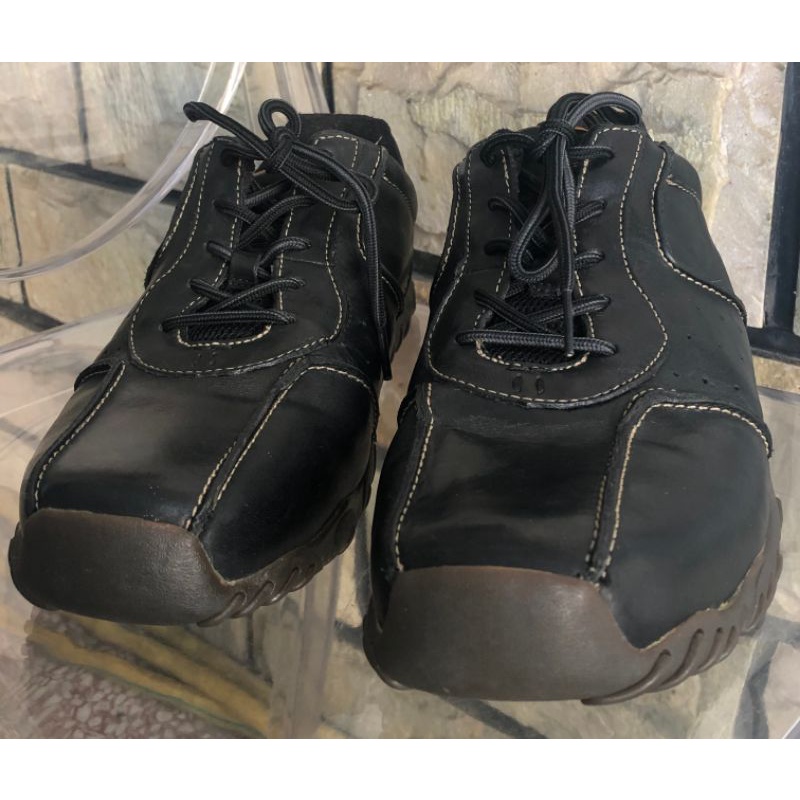 二手鞋特價 Timberland 皮革牛津鞋 US9.5 黑色