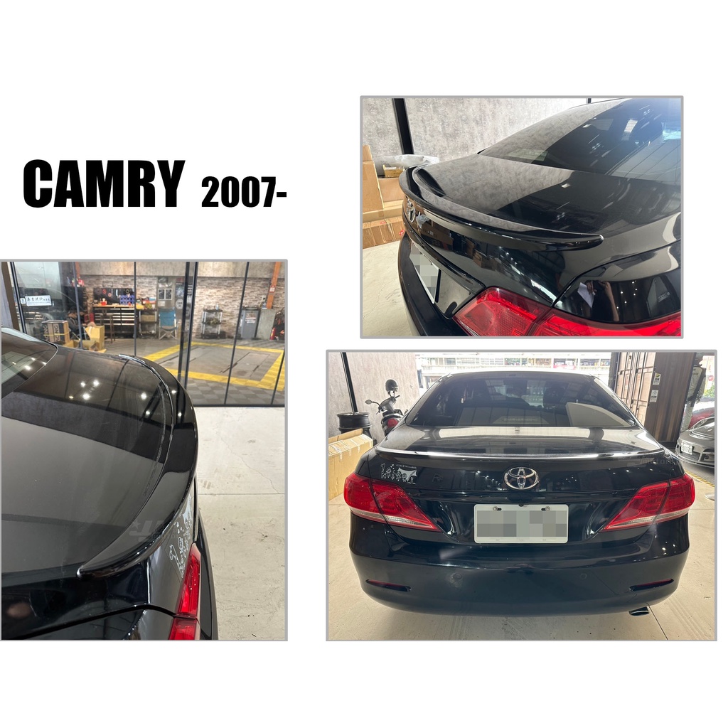 小亞車燈＊全新 TOYOTA CAMRY 6代 6.5代 06-11 年 尾翼 鴨尾 材質ABS 含烤漆