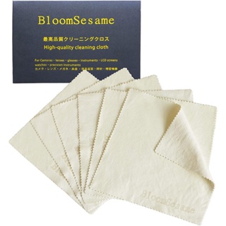 【Polar極地】原裝日本製 BloomSesame 天然鹿皮 麂皮 眼鏡布 拭鏡布 貴金屬 樂器 鏡頭 可用