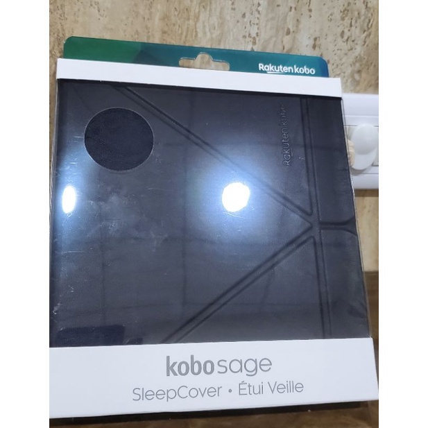 Kobo sage 原廠吸磁保護殼（黑）二手近全新品