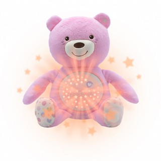 Chicco 彩虹投射甜蜜晚安熊 (CED080151粉色) 999元