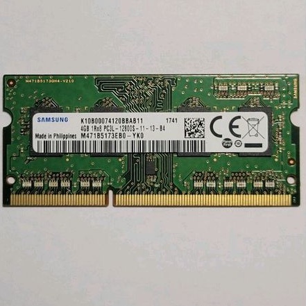 三星 4G 1Rx8 DDR3L-1600  PC3L-12800S 筆電記憶體 1.35V低電壓 nb DDR3 現貨