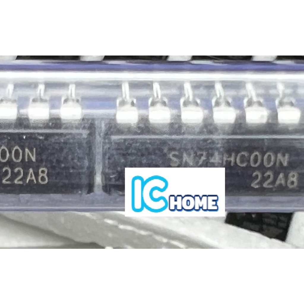 ICHOME 全新 74HC00 SN74HC00N 解碼器 DIP 6V 74HC 74LS 多款可以詢問 現貨