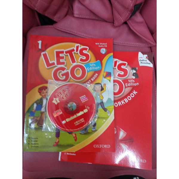 全新牛津Oxford Let's go1（第四版）課本CD練習本