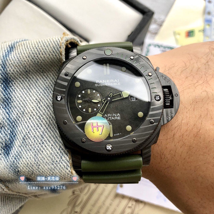 Image of 沛納海PANERAI手腕錶PAM01616H7版本情侶款時尚腕腕錶男士精品機械腕錶男：47mm女：42mm腕錶 #4