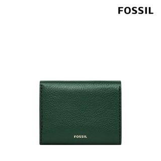 FOSSIL Heritage 輕巧型真皮短夾-松綠色 SL8231298
