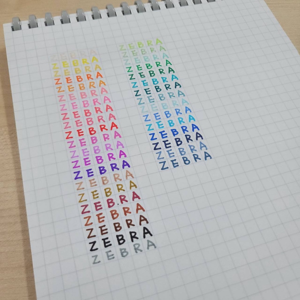 現貨｜日本 ZEBRA. CLiCKART 按壓式水性彩色筆 0.6mm (套組) 畫筆 繪畫筆 著色筆