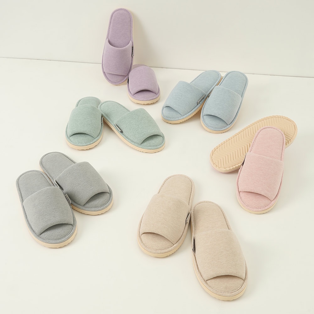 [PSNR代購 Roots專櫃全新正品] Roots 有機棉柔彩室內拖鞋 滿額即贈Roots購物袋