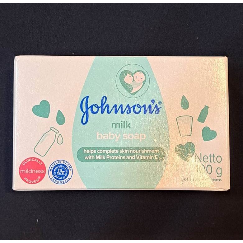 即期良品【Johnson's 嬌生】嬰兒潤膚香皂-牛奶(100g)