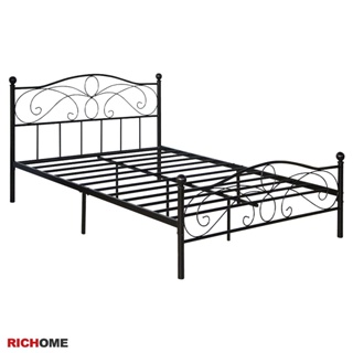 RICHOME 福利品 BE-255 BE-254 法蘭5呎雙人床 床架 雙人床 單人床 鐵床 工業風 現代
