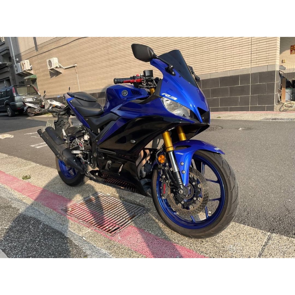 YAMAHA YZF-R3 ABS二手檔車中古車配合全額.超額.學生貸款強力過件白牌黃牌紅牌仿賽街車大型重機滿18即可辦