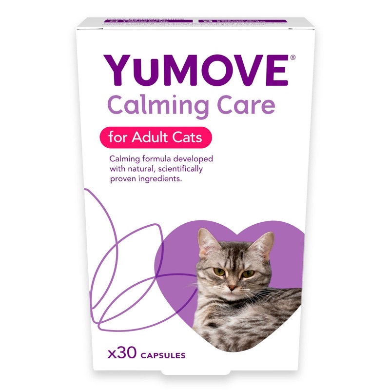 預購！優抗Lintbells Yumove calming care Cat 貓用食品 30膠囊