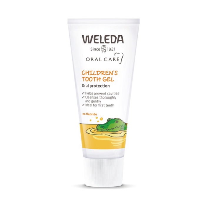 Weleda 薇蕾德 天然金盞花兒童潔牙膠50ml 兒童牙膏【麗兒采家】