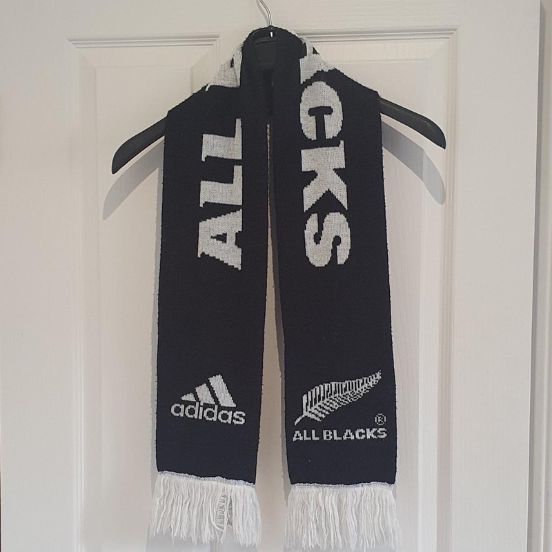 全黑隊圍巾 adidas Scarf all Blacks New Zeland Rugby Scarf 圍巾