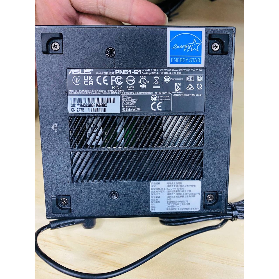 【升級至16G記憶體】ASUS 華碩 Mini PC PN51E155UUNTA 六核迷你電腦(R55500U/8 蝦皮購物