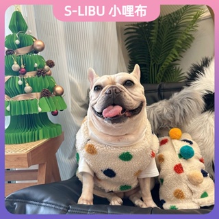 【S-LIBU】-秋冬搖粒絨保暖背心兩腳寵物狗狗衣服外套法鬥柯基雪納瑞中小型犬貓咪衣服