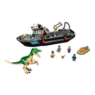 💗七小福💗LEGO 侏儸紀世界 Baryonyx Dinosaur Boat Escape 76942 (136504)