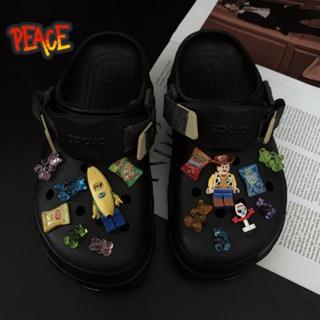 原色部落👟Crocs洞洞鞋鞋花diy鞋釦兒童配飾可愛小熊軟糖果裝飾樂高積木配件