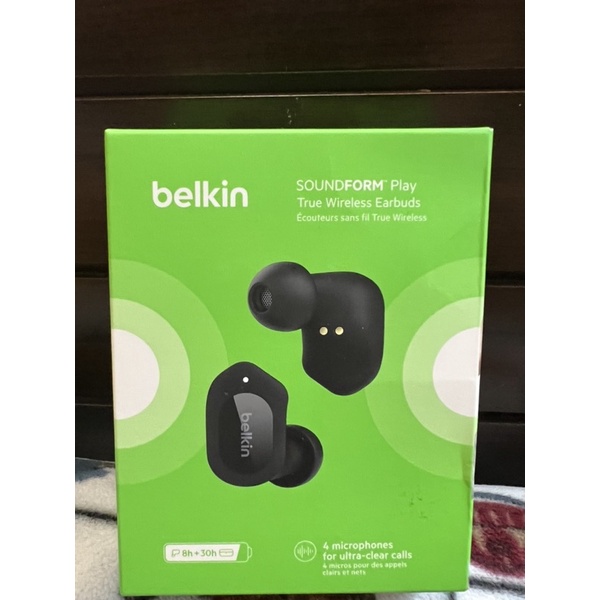 belkin soundform play無線藍芽耳機