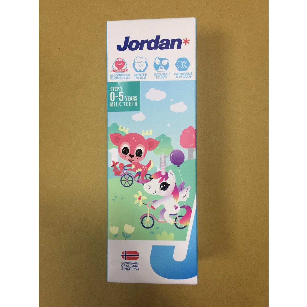 Jordan清新水果味兒童牙膏(0-5歲) /【高露潔】牙膏