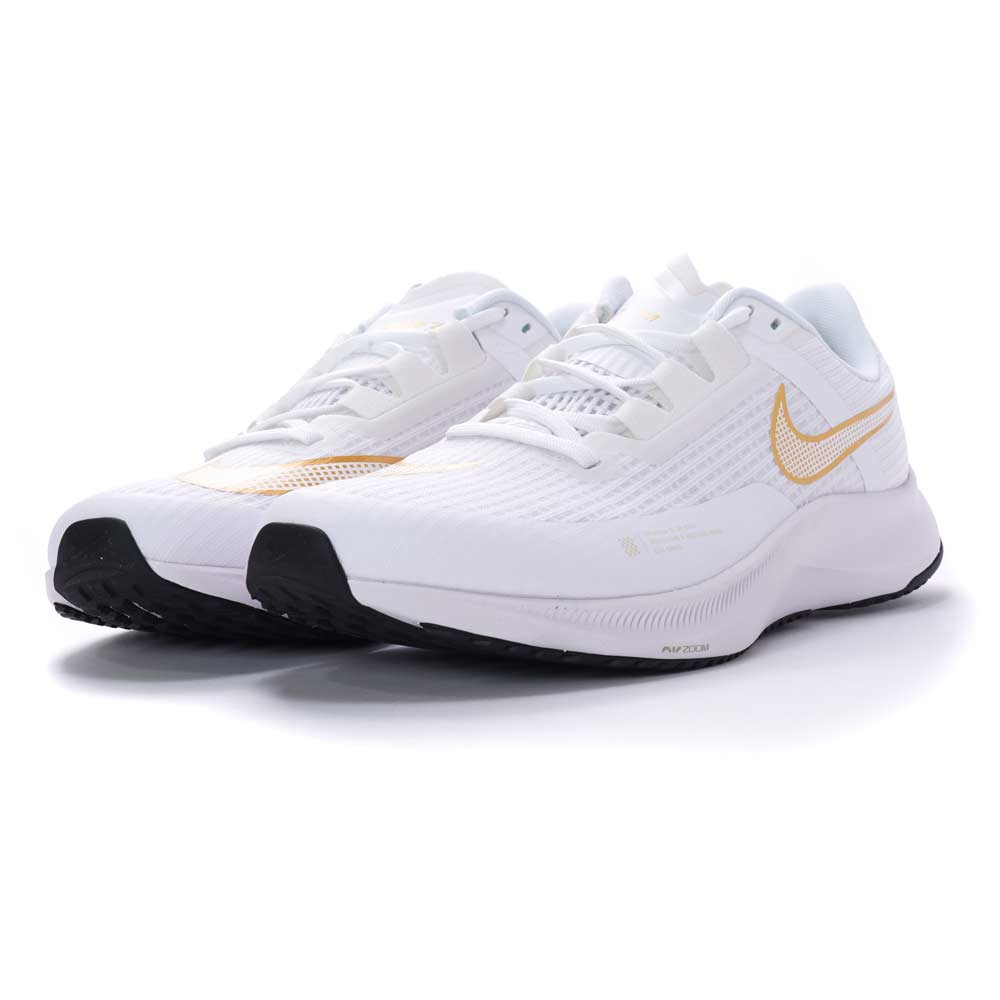 NIKE Air Zoom Rival Fly 3 男鞋 慢跑鞋 跑鞋 輕量 競速 白金 CT2405-100