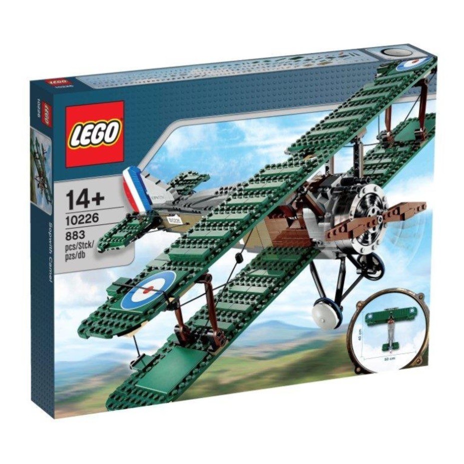 自取6800【台中翔智積木】LEGO 樂高 10226 Sopwith Camel 復古螺旋槳雙翼戰鬥機