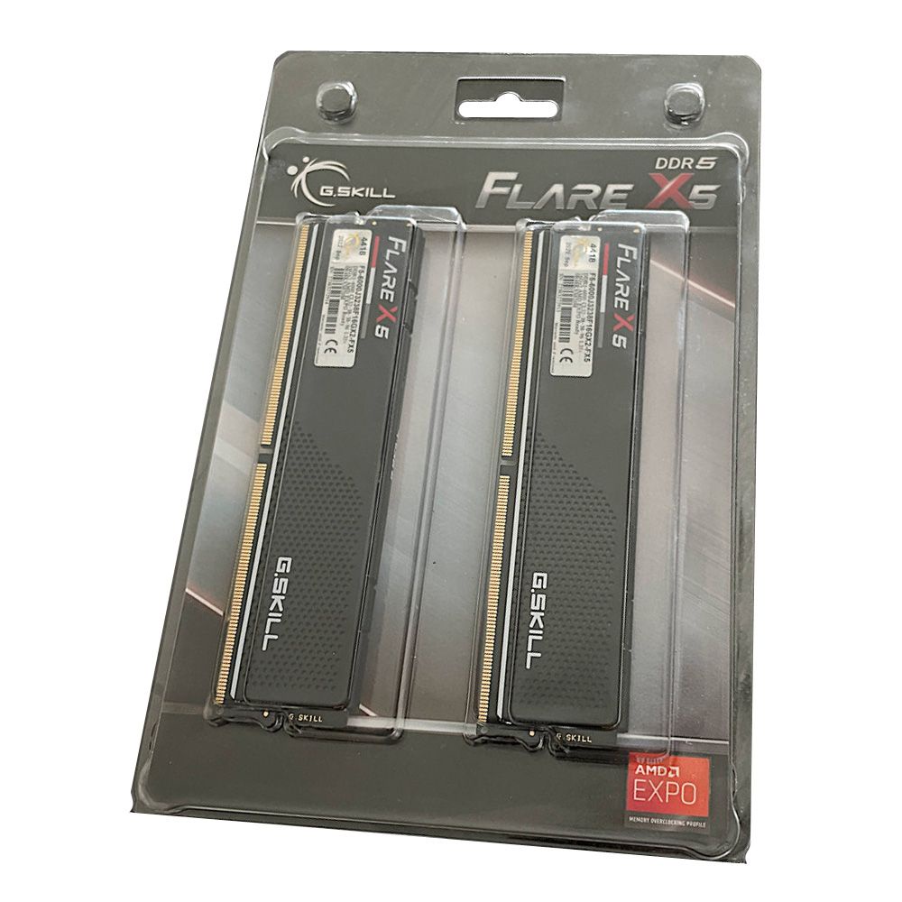 芝奇 G.Skill Flare X5 32GB (2x16GB) DRAM DDR5-6000 記憶體(平行進口)