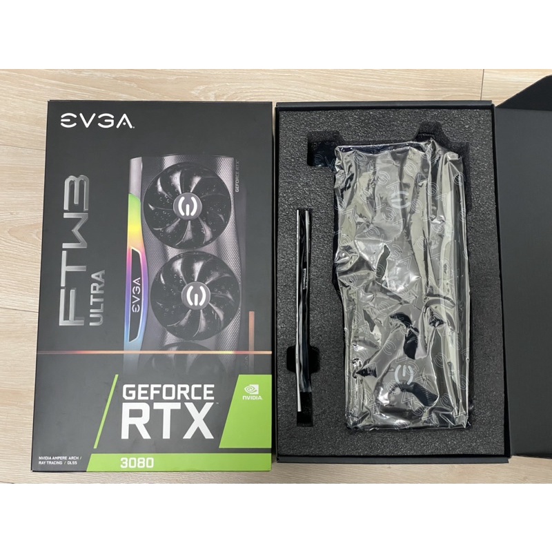 艾維克 EVGA RTX 3080 FTW3 ULTRA GAMING 顯示卡 盒裝完整保固5年