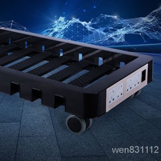 ！廠傢直銷 免運含稅！大號臺式電腦機箱主機架子托架移動滑輪託盤散熱底座多功能置物架