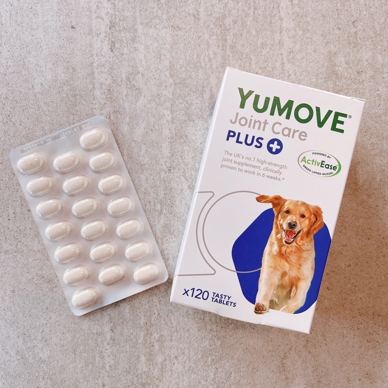 【英國YUMOVE PLUS優骼服關節保健驚奇版-三重功效關節支持】(120錠裝)