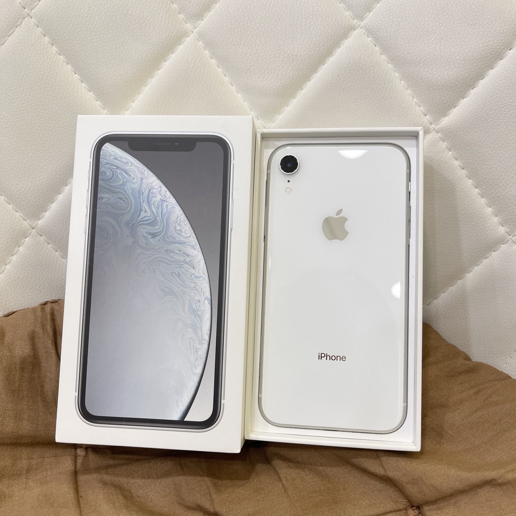 福利機IPHONE XR 6.1吋 64G XR 蘋果二手機 白色 中古機 二手機 展示機