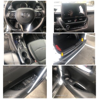 COROLLA CROSS GR SPORT 立體鱷魚紋造型保護貼 貼膜 防護 保護貼 車貼膠膜