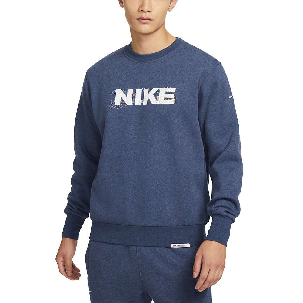 Nike耐吉 男生長袖上衣 帥氣 輕鬆 大學T流行 休閒舒適   藍 FB1831410