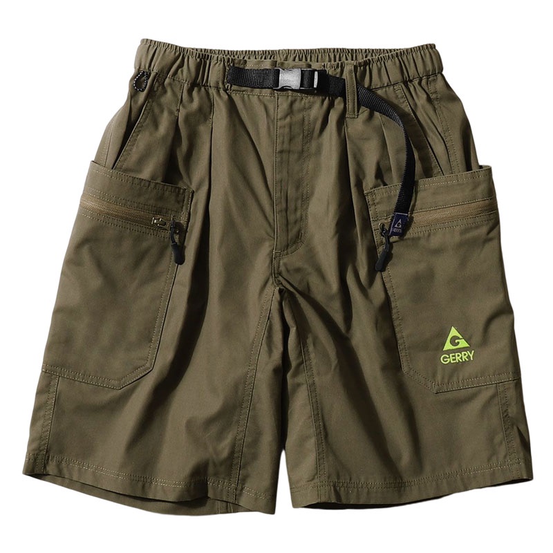 GERRY OUTDOORS 077810-42 CLIMBING SHORT PANTS 涼感 機能 短褲 (軍綠色)