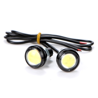 汽車鷹眼led燈燈白色停車信號燈日間行車drl倒車燈23mm 12V/24V