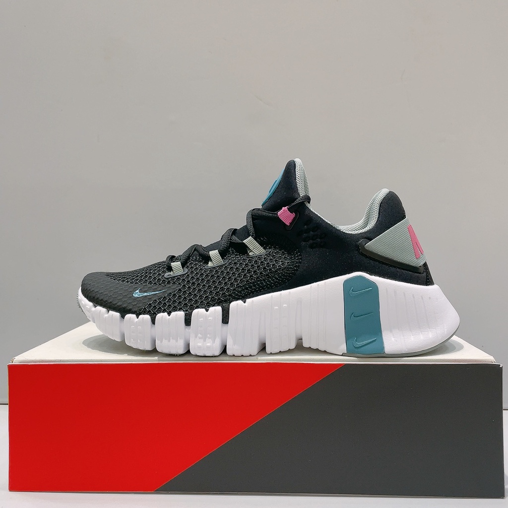 NIKE FREE METCON 4 女生 黑色 襪套式 避震 健身 運動 訓練鞋 CZ0596-004