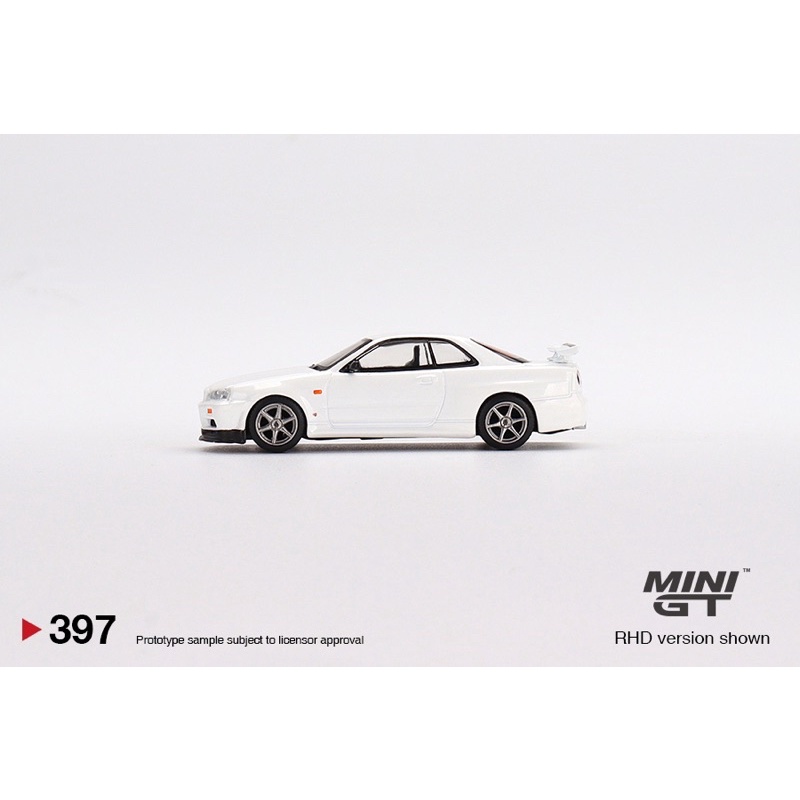 (三重現貨)Mini GT 1/64模型車 #397 Nissan Skyline GT-R (R34) V-Spec