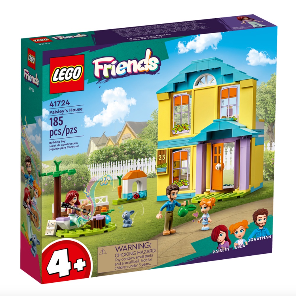 LEGO樂高 Friends系列 佩斯莉的家 LG41724