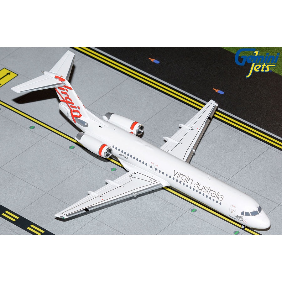 GeminiJets 1/200 澳洲維珍航空 Virgin Australia Fokker 100 VH-FNJ