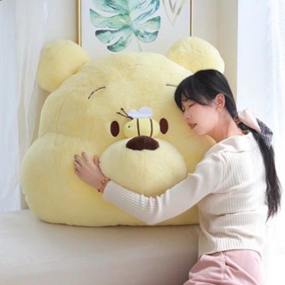 【BeBeTime】現貨 日系卡通維尼毛絨抱枕小熊噗噗超大床頭靠墊靠枕玩偶公仔女友禮物